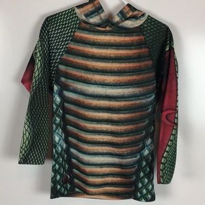 Mouthchomp, Cobra snake hoodie chop shirt.